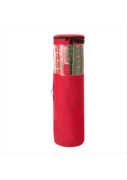 Kağıt Depolama Torbası Sarma Kağıt Organizatörünü Çoklu Ruloları Sargısı Kırmızıya Saklamak Için Yatağa Yatırır (Yurt Dışından)