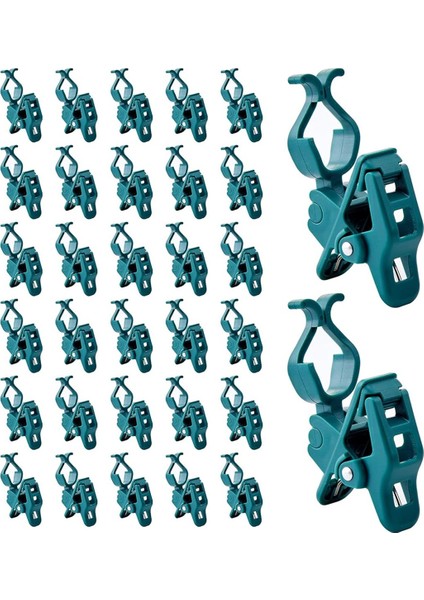 E12 E17 Işıkları Için 100 Paket Ayarlanabilir Hızlı Montaj Kiremit ve Oluk Kurulumu Açık Noel Işık Klipleri (Yurt Dışından)