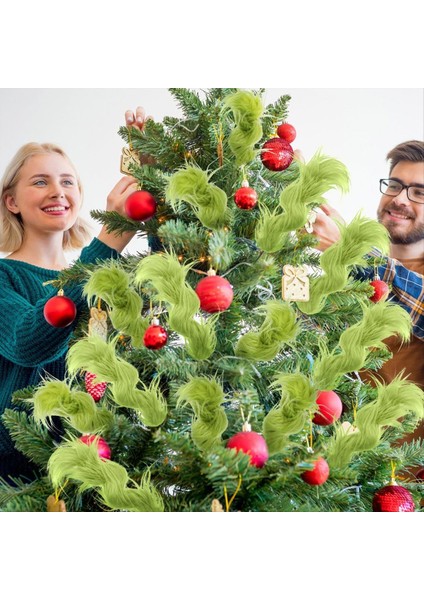 20 Adet Yeşil Tüylü Noel Ağacı Seçtikleri Topper Glitter Kıvırcık Berry Süsler Treewreath El Sanatları Vazo Dolgu (Yurt Dışından) modelleri