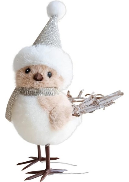 Noel Süsleri Tatil Süslemeleri Noel Köpük Kuş Kolye Yatak Odası Balkonlar Kapılar Duvar Bahçe Yard B (Yurt Dışından)