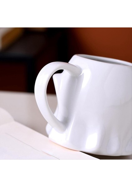 Hayalet Kupa 3D Sevimli Seramik Kahve Fincanı Hayalet Yaktı Kupa Cadılar Bayramı Kahve Süt Çay Lover (Beyaz) (Yurt Dışından) fırsatları