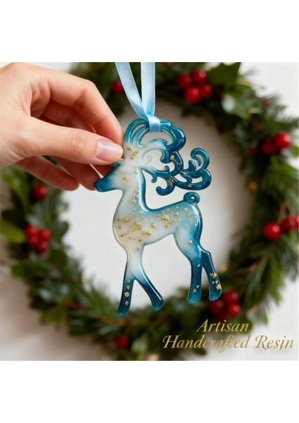 Noel Ağacı Süsü 2d Tatil Ren Geyiği Süsleme Noel Pencere Kenarı Için Zarif Kolye (Yurt Dışından) fiyatları