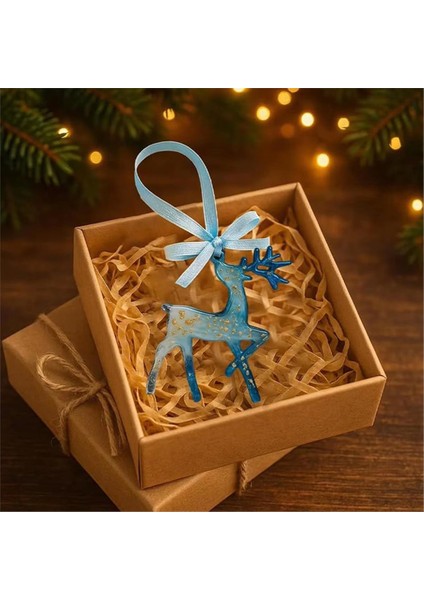 Noel Ağacı Süsü 2d Tatil Ren Geyiği Süsleme Noel Pencere Kenarı Için Zarif Kolye (Yurt Dışından) fırsatları