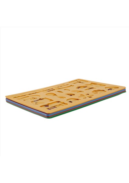 60 Adet Çocuk Noel Cadılar Bayramı Dıy Çizim Şablonları Içi Boş Tahta Seti Çocuklar Için Plastik Boyama Şablonu (Yurt Dışından) modelleri