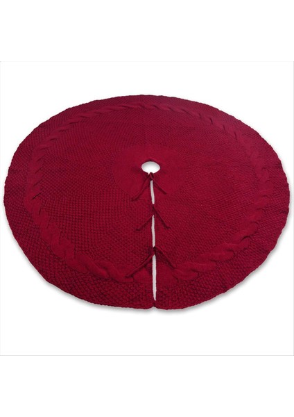 48 Inç Noel Ağacı Etek Büyük Noel Ağacı Etekler Yuvarlak Taban Etek 6-8ft Noel Ağacı Dekorasyon Noel Dekor Kırmızı (Yurt Dışından) modelleri