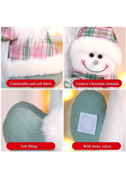 Kravat Arkalıkları Kardan Adam Cüce Perdelik Sahipleri Ev Için Noel Örtü Tokalarıyatak Odası Oturma Odası Banyo Kreş Yurt Otel A (Yurt Dışından) modelleri