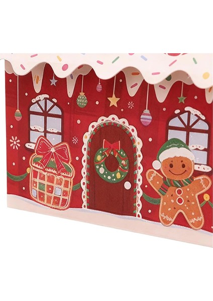 Noel Kurabiye Kutuları 16 Parça Mevsimlik Ikram Kutusu Saplı Noel Parti Toplantısı Ev Için Sarma Kapları (Yurt Dışından) indirimleri