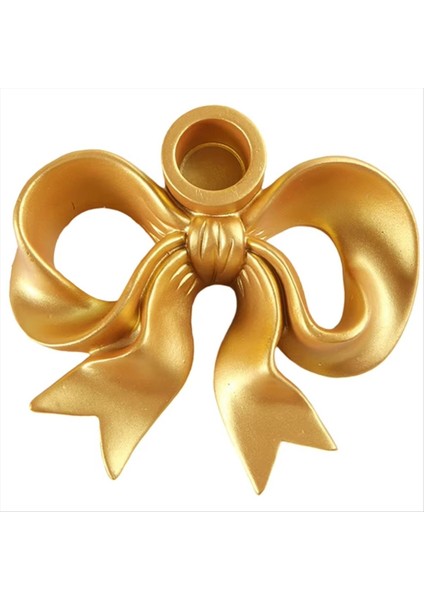 Bowcandlestick Tutucu Fit Pillar Mumlar Dekoratif Mum Stand Merkezi Ev Odası Partisi Yemek Tablo A (Yurt Dışından)