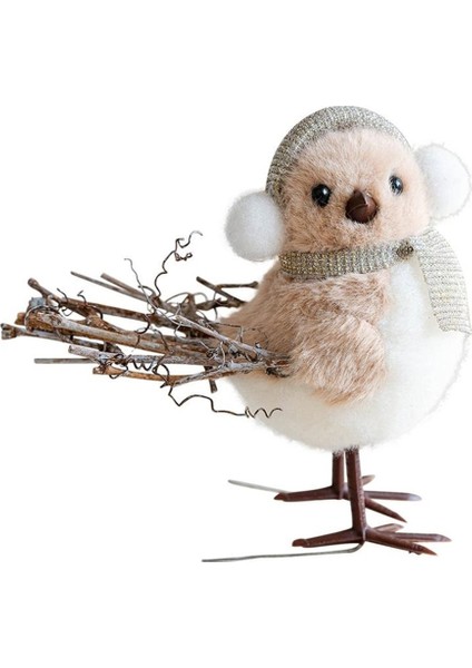 Noel Süsleri Tatil Süslemeleri Noel Köpük Kuş Kolye Yatak Odası Balkonlar Kapılar Duvar Bahçe Yard C (Yurt Dışından)