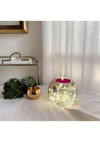 Yüzen Mumluk Yarı Saydam Cam Isı Noel Dekoratif Mumlar Parti Ağacı Düğün Için Mumluk Kapalı Açık (Yurt Dışından) fırsatları