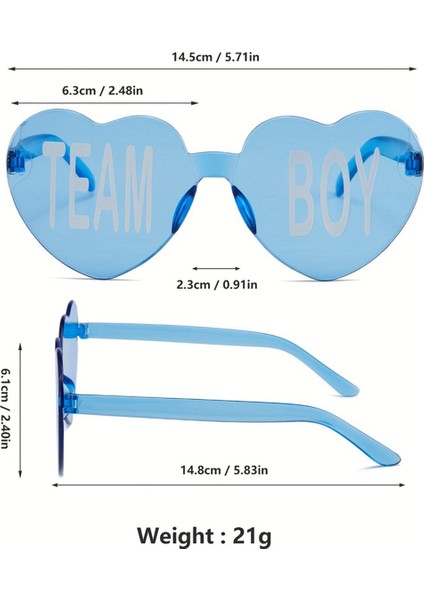 20 Adet Cinsiyet Reveal Gözlük Mavi Pembe Güneş Gözlüğü Çerçevesiz Takım Kız ve Erkek Bebek Duş Dekor Cinsiyet Reveal Parti (Yurt Dışından) indirimleri