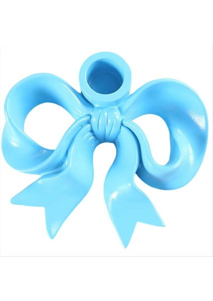 Bowcandlestick Tutucu Fit Pillar Mumlar Dekoratif Mum Stand Merkezi Ev Odası Partisi Yemek Tablo B (Yurt Dışından)