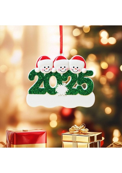 2025 Kişiselleştirilmiş Aile Noel Süsleri Özel Ad Metinli Aile Noel Ağacı Süsü 6 Kişilik Aile (Yurt Dışından) fiyatları