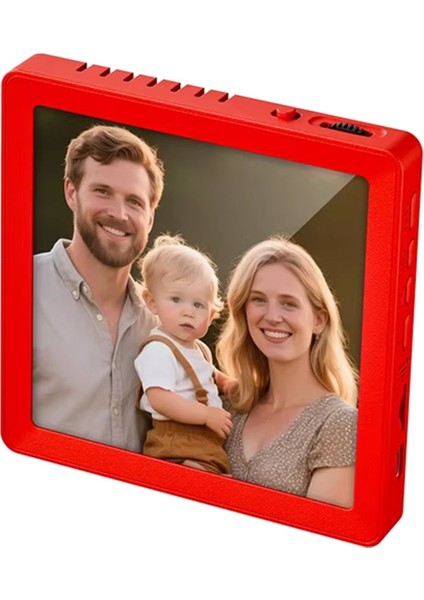 Müzik Fotoğraf Çerçevesi Kişiselleştirilmiş Müzik Buzdolabı Mıknatısı Oynatma ve Kayıt Manyetik Masaüstü Resim Dekorasyonu (Yurt Dışından)