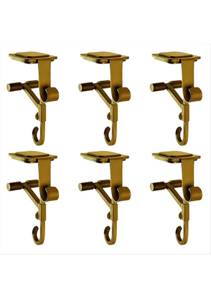 Çorap Kancaları Şömine Çorap ve Çelenk Kancaları Kapı Çerçevesi Çelenk Kancaları 2&#39 Si 1 Arada Çift Katlı Şömine Kancaları (Yurt Dışından)