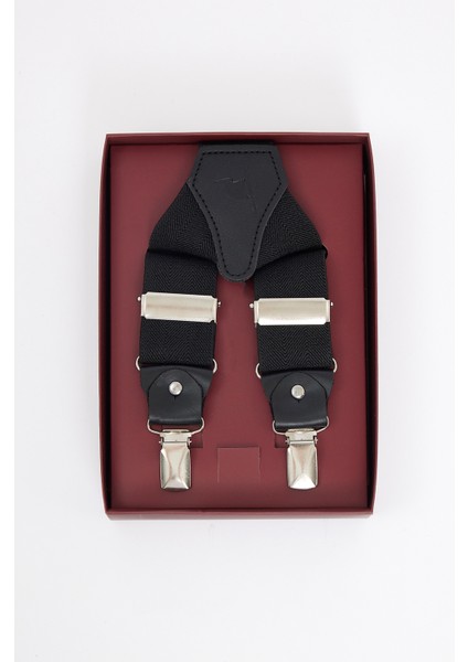 Erkek Siyah Pantolon Askısı fırsatları