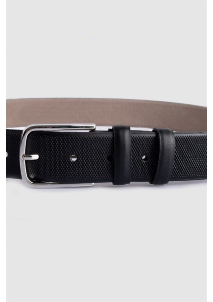 Erkek 3,5 cm Klasik Siyah Kemer fiyatları