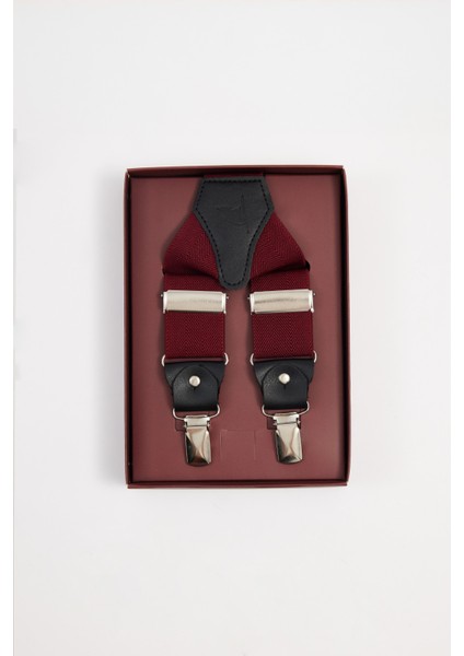 Erkek Bordo Pantolon Askısı fırsatları
