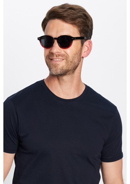 Unisex Slim Fit Dar Kesim %100 Pamuk Yumuşak Dokulu Lacivert Bisiklet Yaka Tişört fiyatları