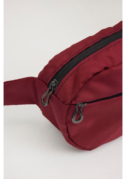 Unisex 2 Bölmeli Bordo Omuz ve Bel Çantası modelleri