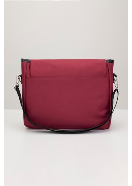 Unisex Ayarlanabilir Çapraz Askılı Bordo Postacı Omuz Çantası indirimleri