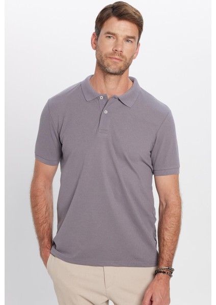 Erkek Slim Fit Dar Kesim Pamuklu Yumuşak Dokulu Serin Tutan Kumaş Düz Pike Polo Yaka Tişört fırsatları