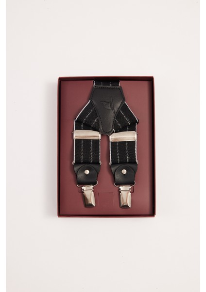 Erkek Siyah Pantolon Askısı fırsatları