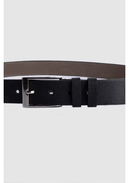 Erkek 3,5 cm Klasik Siyah Kemer fiyatları