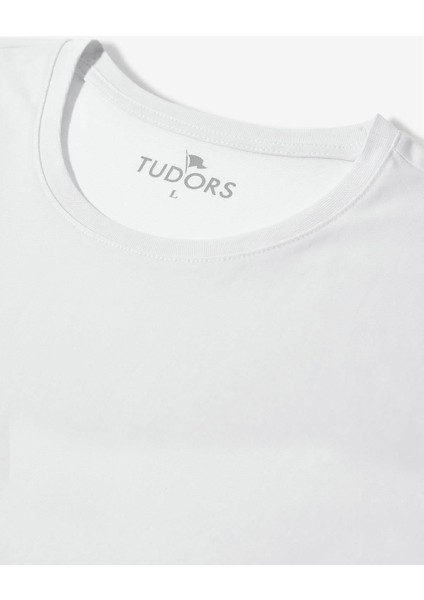 Unisex 2'li Paket Beyaz Slim Fit Dar Kesim %100 Pamuk Bisiklet Yaka Tişört modelleri