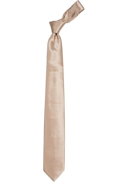 Düz Klasik Cep Mendilli Kahverengi Erkek Kravat modelleri