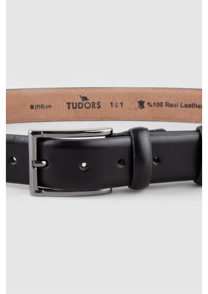 Erkek %100 Hakiki Deri 3,5 Cm Klasik Siyah Kemer fiyatları