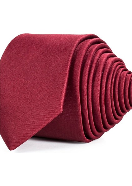 Düz İnce Bordo Erkek Kravat fiyatları