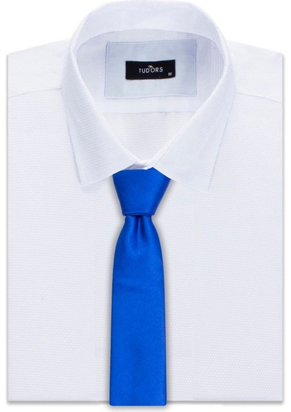 Düz İnce Sax Mavi Erkek Kravat fırsatları