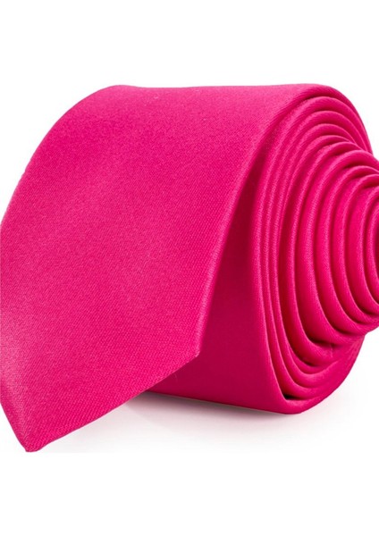 Düz İnce Fuşya Erkek Kravat fiyatları
