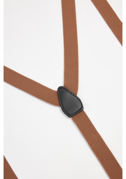 Erkek Düz Ince Altın Renk Pantolon Askısı fiyatları