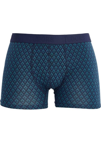 Erkek 3'lü Pamuk Likralı Esnek Kumaş Boxer modelleri