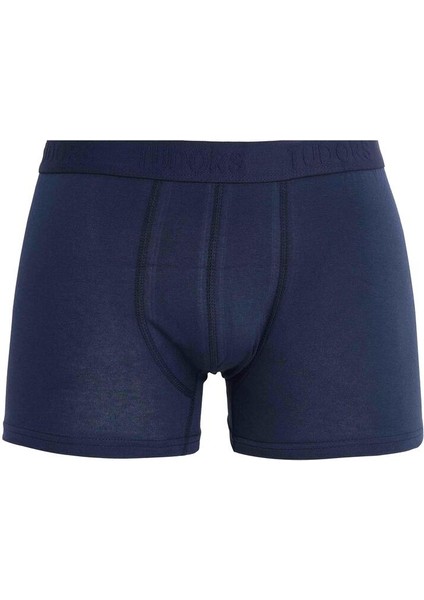 Erkek 3'lü Pamuk Likralı Esnek Kumaş Boxer indirimleri