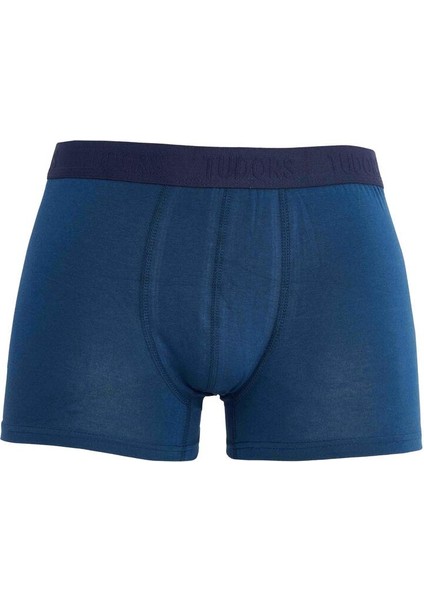 Erkek 3'lü Pamuk Likralı Esnek Kumaş Boxer modelleri