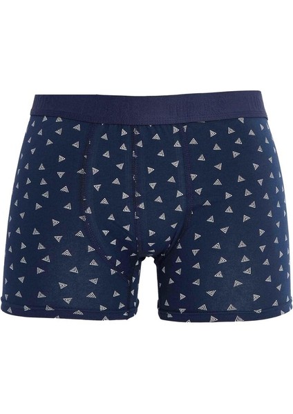 Erkek 3'lü Pamuk Likralı Esnek Kumaş Boxer indirimleri