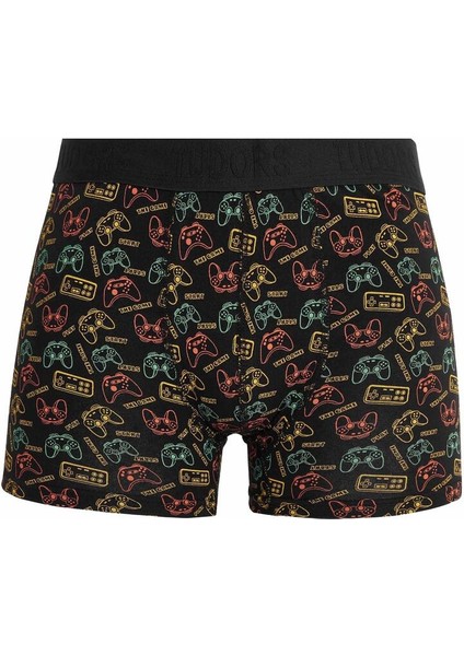 Erkek 3'lü Pamuk Likralı Esnek Kumaş Boxer indirimleri