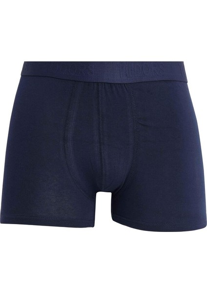 Erkek 3'lü Pamuk Likralı Esnek Kumaş Boxer fırsatları