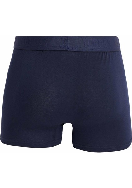 Erkek 3'lü Pamuk Likralı Esnek Kumaş Boxer indirimleri