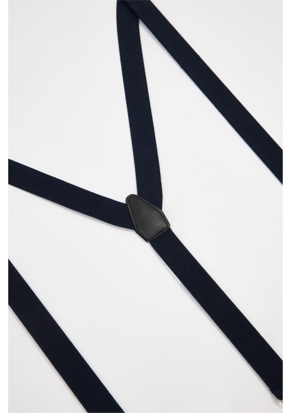 Erkek Düz Ince Lacivert Pantolon Askısı fiyatları