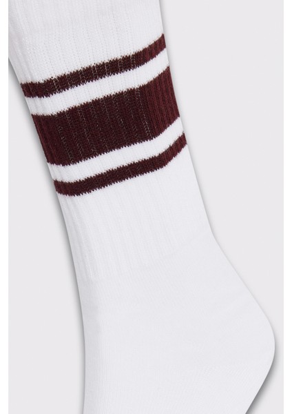Unisex Çizgili Kolej Tenis Çorabı fiyatları