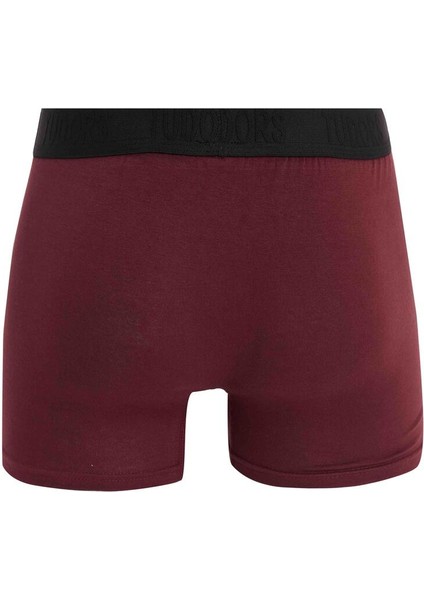 Erkek 2'li Pamuk Likralı Esnek Kumaş Boxer modelleri