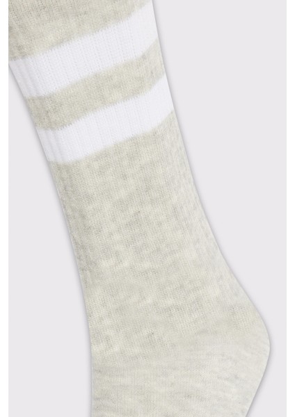 Unisex Çizgili Kolej Tenis Çorabı fiyatları
