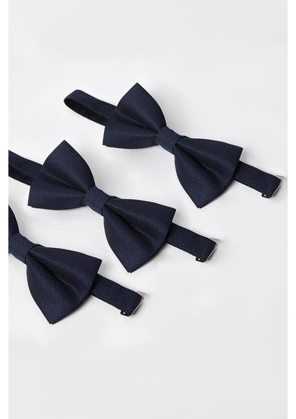 3'lü Paket Armürlü Lacivert Erkek Papyon fiyatları