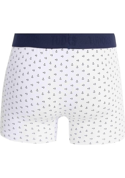 Erkek 2'li Pamuk Likralı Esnek Kumaş Boxer modelleri