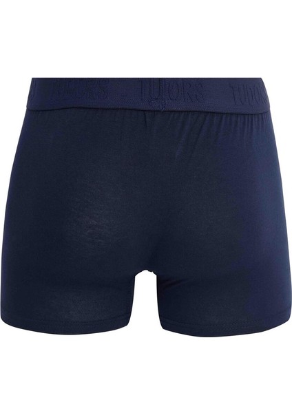 Erkek 2'li Pamuk Likralı Esnek Kumaş Boxer indirimleri