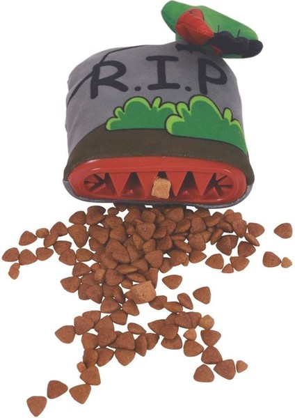 Halloween Tomb Snack Attack Köpek Oyuncağı indirimleri